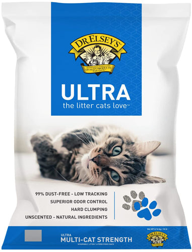 Precious Cat Ultra Unscented 18Lb