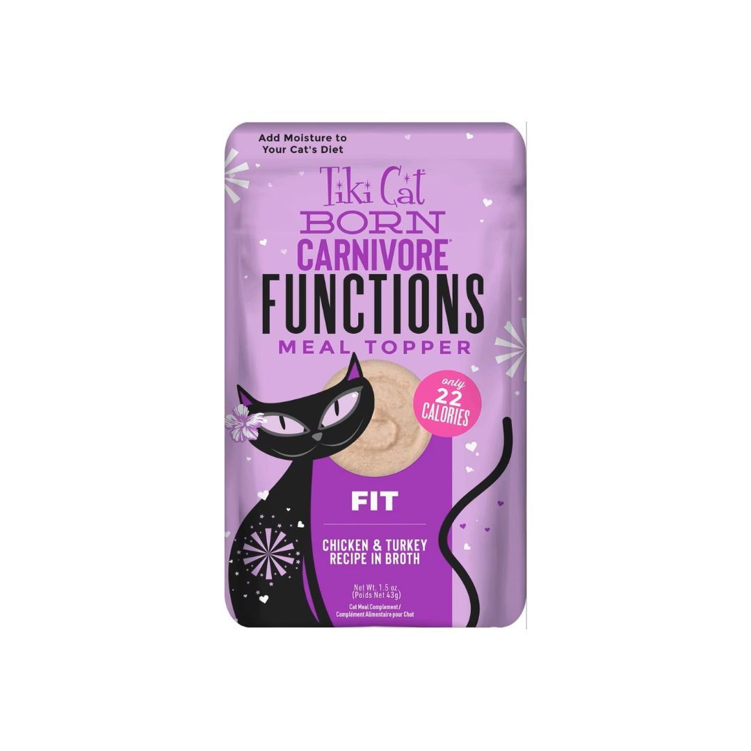 Tiki Pet Cat Born Carnivore Topper Fit 1.5Oz