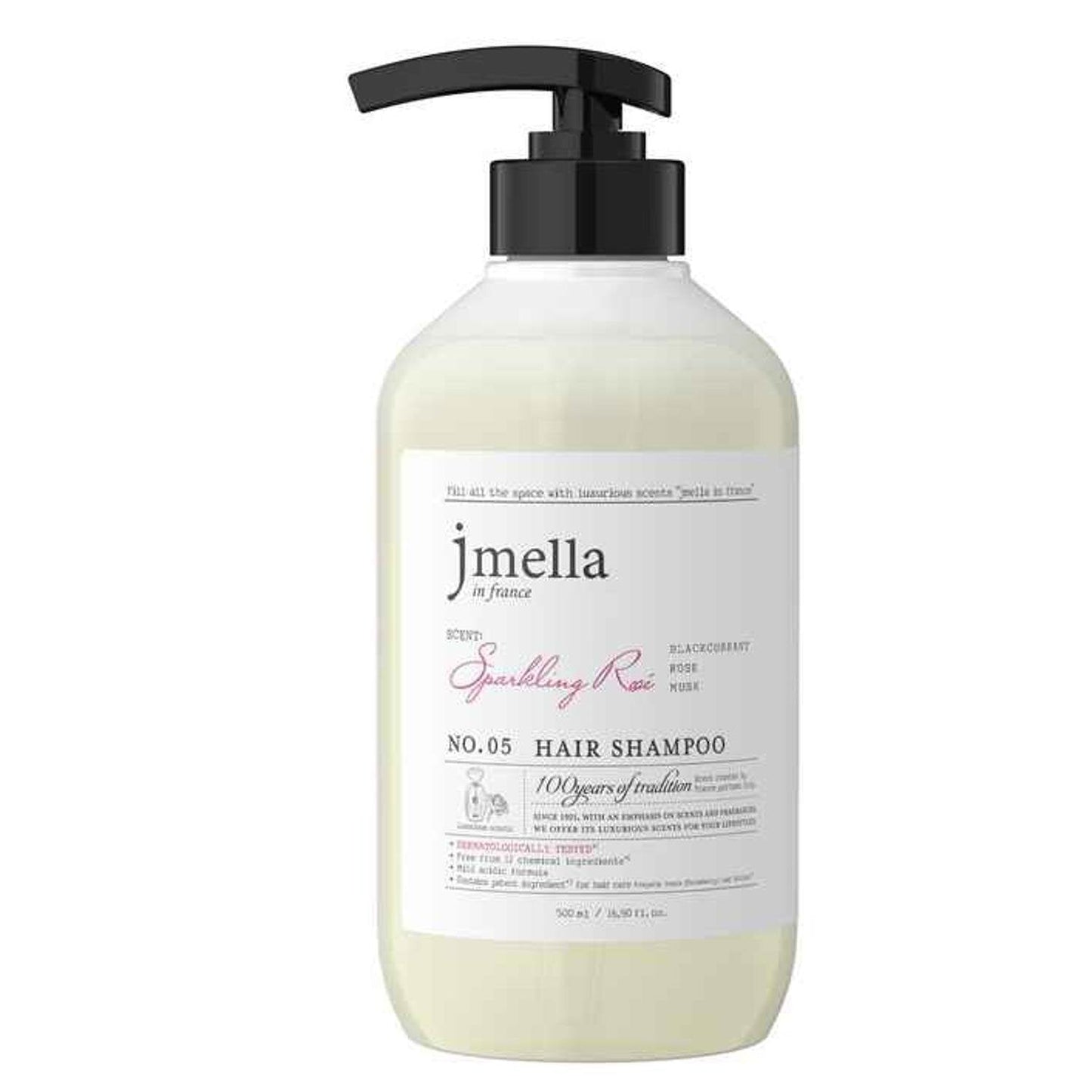 Jmella SPARKLING ROSE' HAIR SHAMPOO 500ml