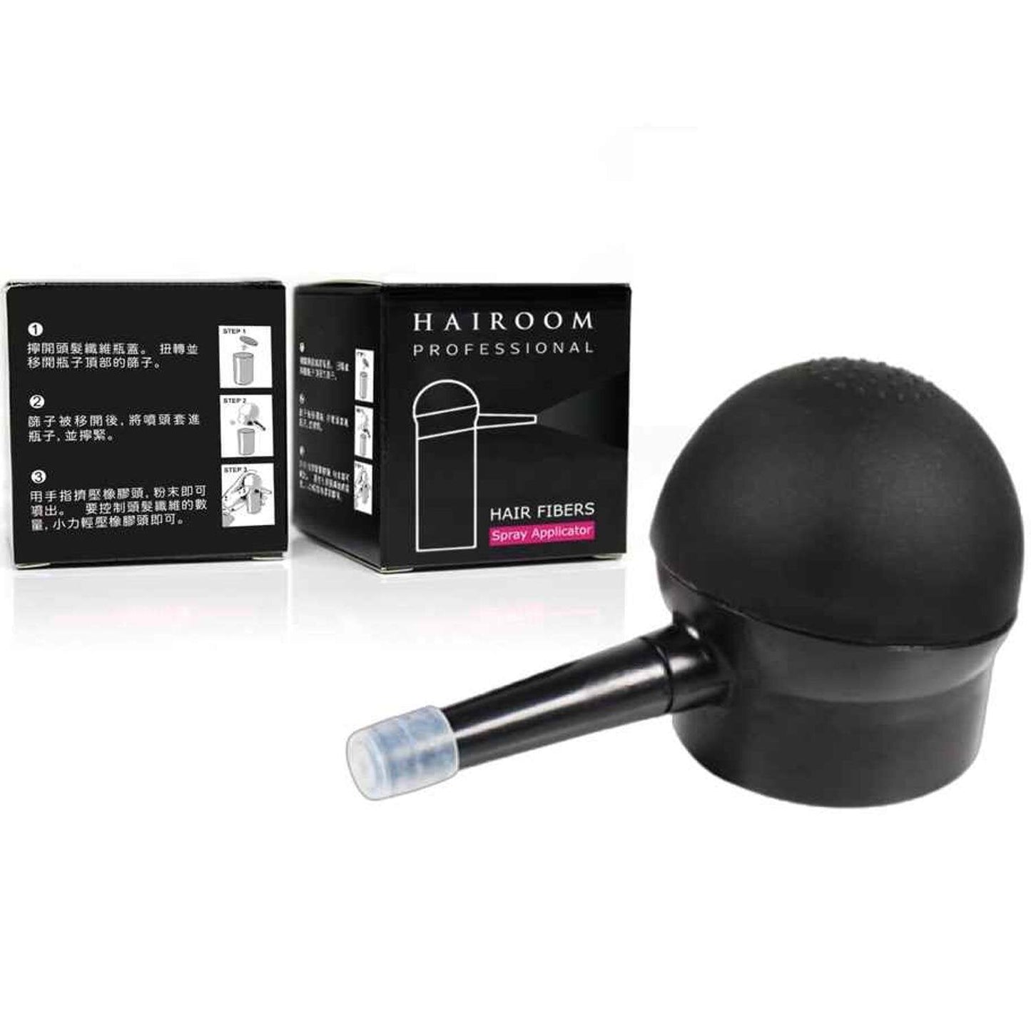 HAIROOM Hair Fibers Spray Applicator Fixed Size