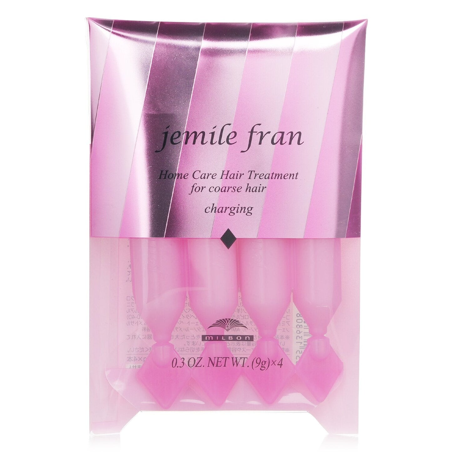 Milbon Jemile Fran Home Care Hair Treatment (Pink Diamond) 8x9g/0.3oz