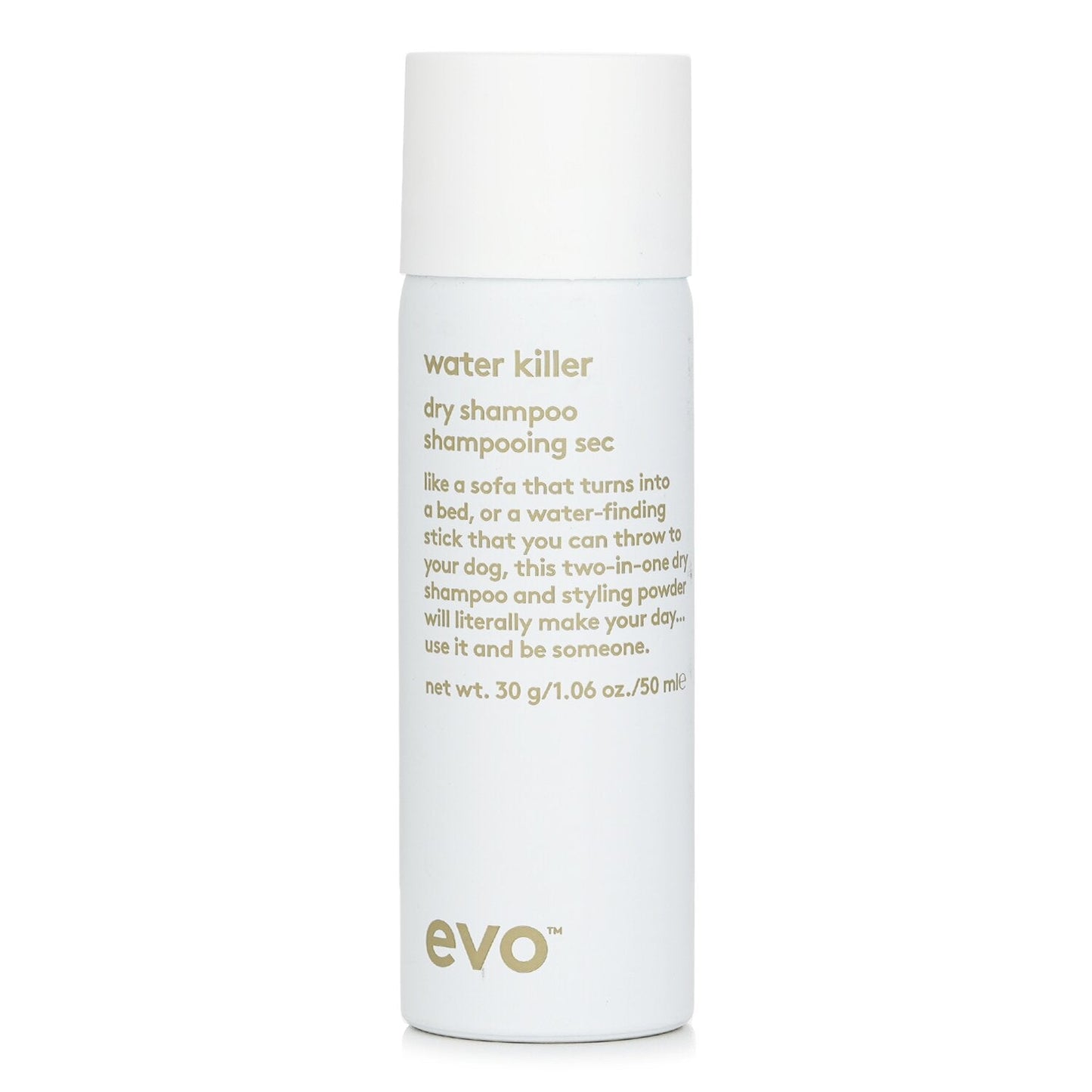 Evo (Aerosol) Water Killer Dry Shampoo Spray 50ml/1.06oz/30g