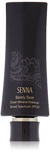 Senna Cosmetics Barely Base Sheer Mineral Makeup SPF 20, Medium, 1.7 Fluid Ounce