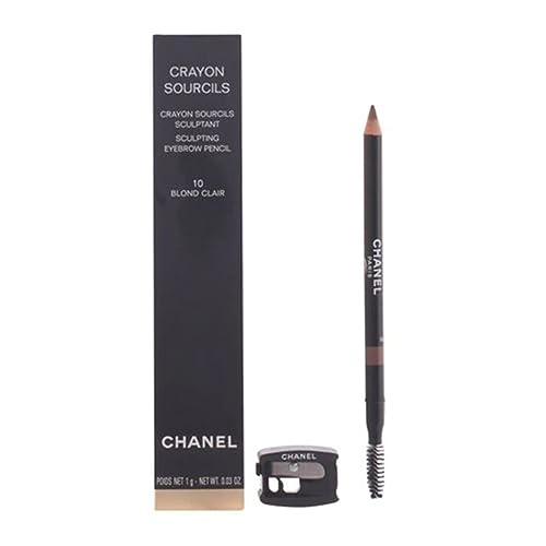 Chanel Crayon Sourcils Sculpting Eyebrow Pencil #10 Blond Clair, 0.03 Ounce