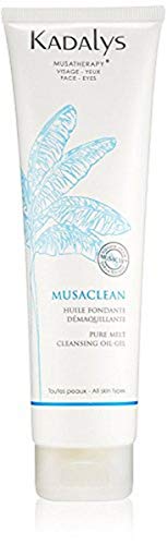 Kadalys Musaclean Pure Melt Cleansing Oil Gel - Organic - Yellow Banana, 5.07 Fl Ounce
