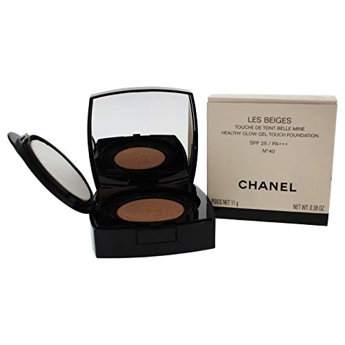 CHANEL LES BEIGES HEALTHY GLOW GEL TOUCH FOUNDATION SPF 25 NO. 40, 0.38 OUNCE