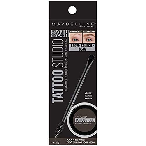 Maybelline Tattoostudio Brow Pomade Black Brown