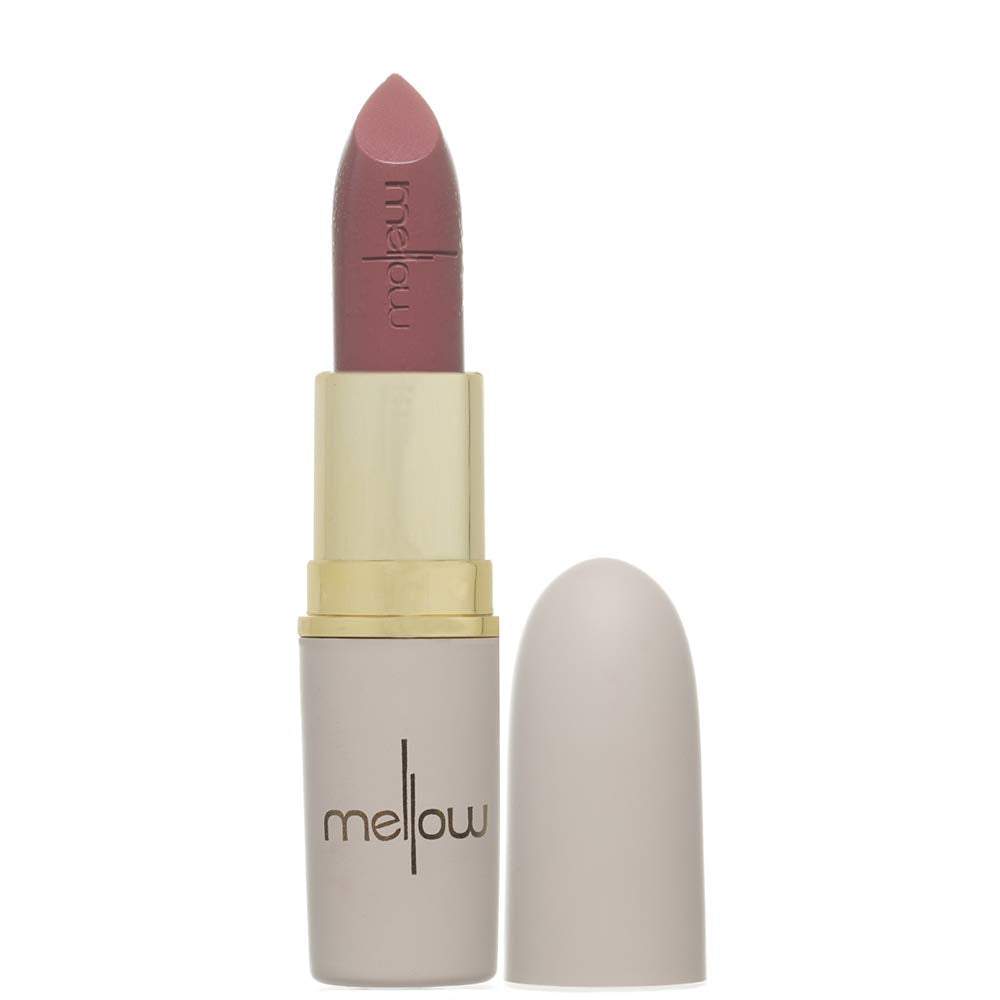 Mellow Long Lasting Matte Lipstick (Nude) - Smudge Proof, Moisturizing, Non Sticky Lip Stick - Glides Smoothly - Vegan, Cruelty Free & Paraben Free - Lip Makeup Cosmetics - Nude