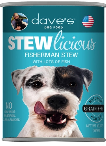 Daves Naturally Healthy Shredded Fishermans Stew 5.5oz. (Case Of 24)