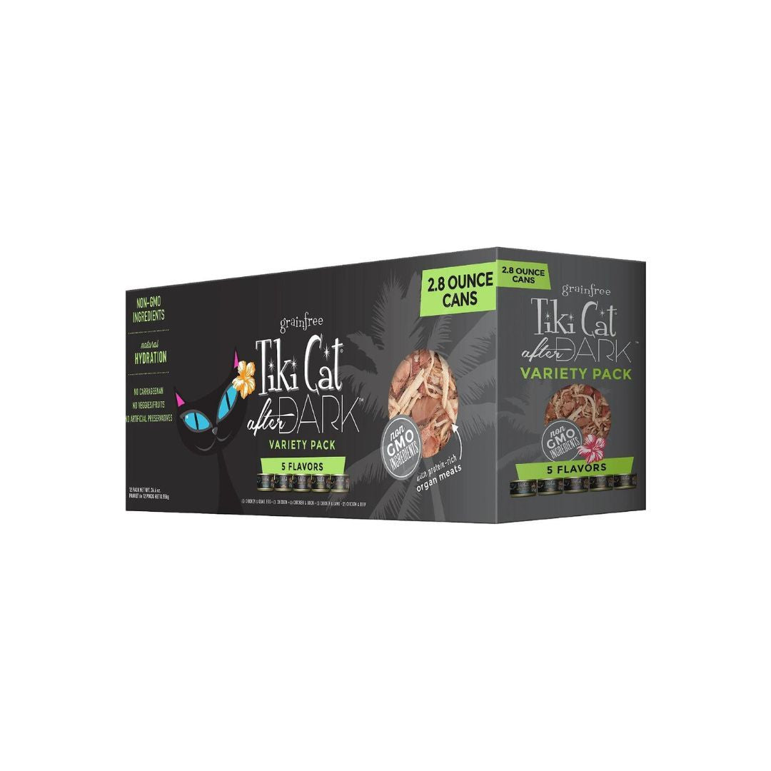 Tiki Pet Cat After Dark Whole Foods 2.8Oz Variety Pack