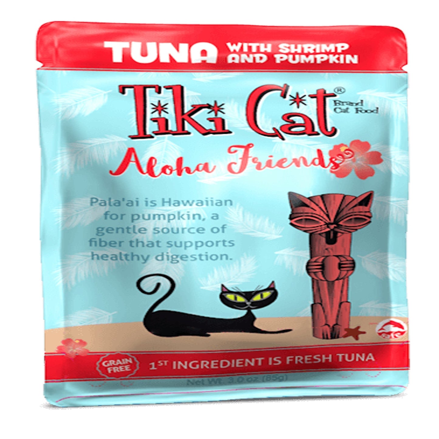 Tiki Pets Cat Aloha Tuna Shrimp 3 Oz.(Case Of 12)