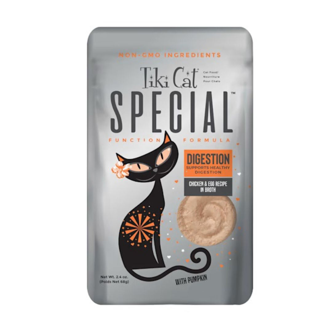 Tiki Pet Cat Special Mousse Digestion 2.4Oz