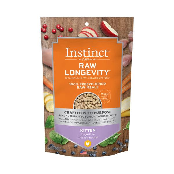 Instinct® Raw Longevity™ 100% Freeze-Dried Raw Meals Cage-Free Chicken Recipe for Kitten