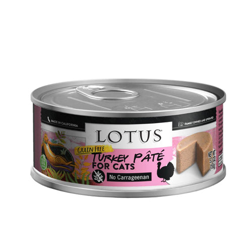 Lotus Cat Grain Free Turkey Pate 2.75Oz
