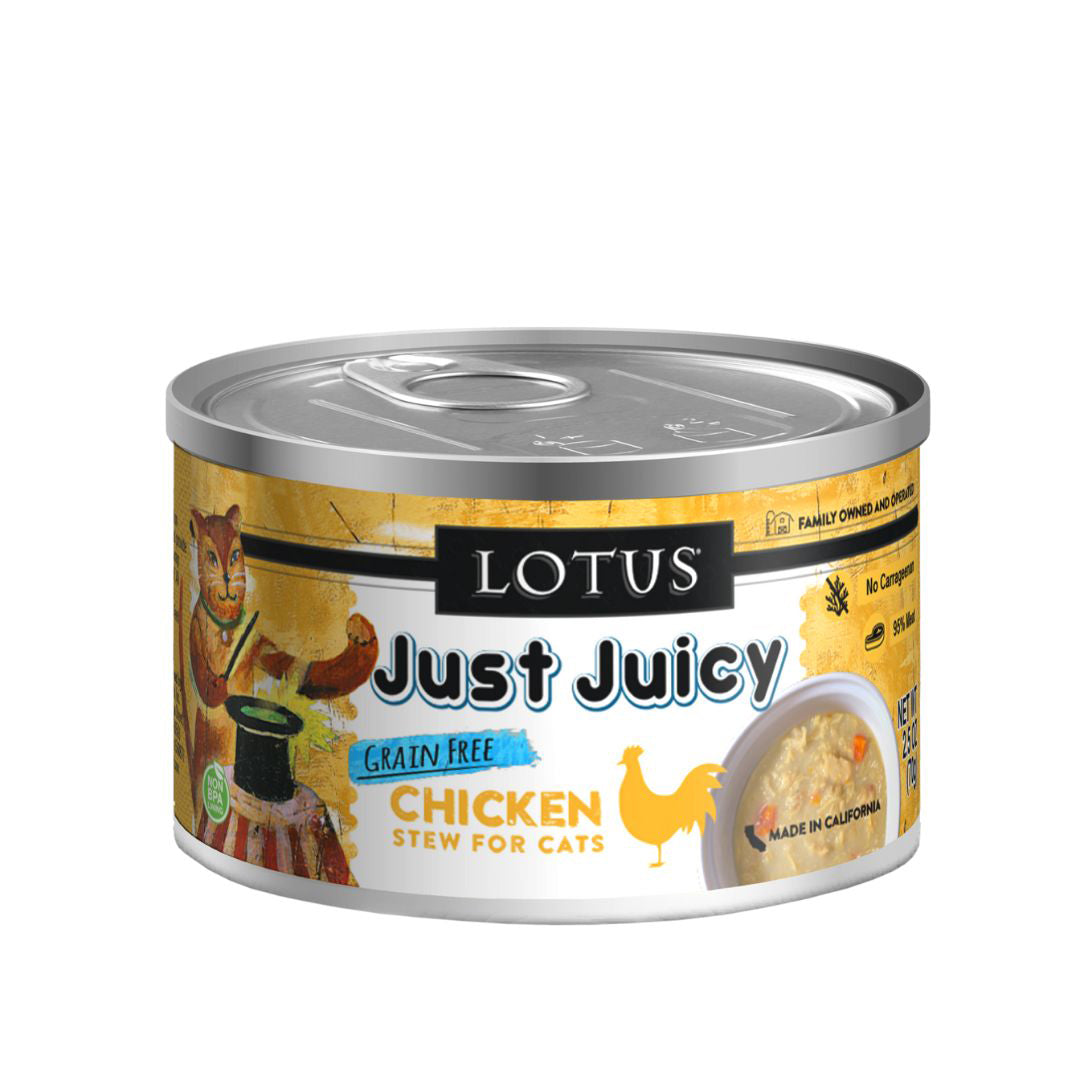 Lotus Cat Just Juicy Chicken Stew 2.5Oz