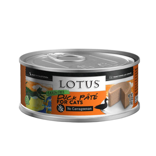 Lotus Cat Pate Grain Free Duck 5.3Oz