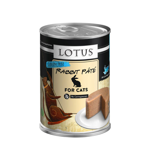Lotus Cat Pate Grain Free Rabbit 12.5Oz