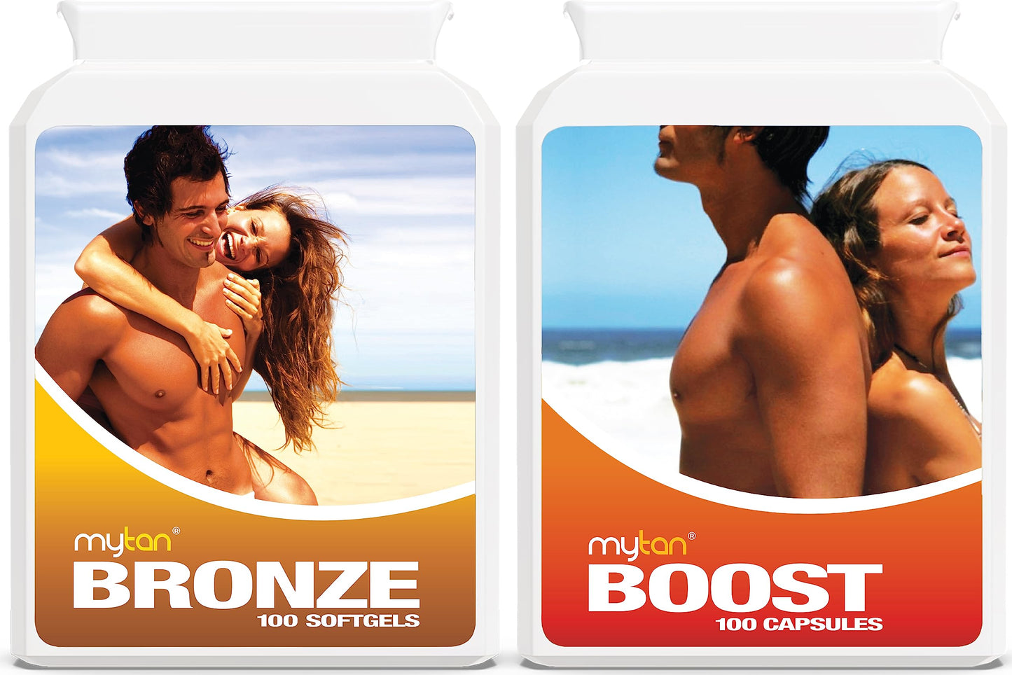 MyTan Ultimate Tanning Pack | Bronze & Boost Tanning Pills | Worldclass Sun Tan Pills | Tan Faster, Darker, Longer