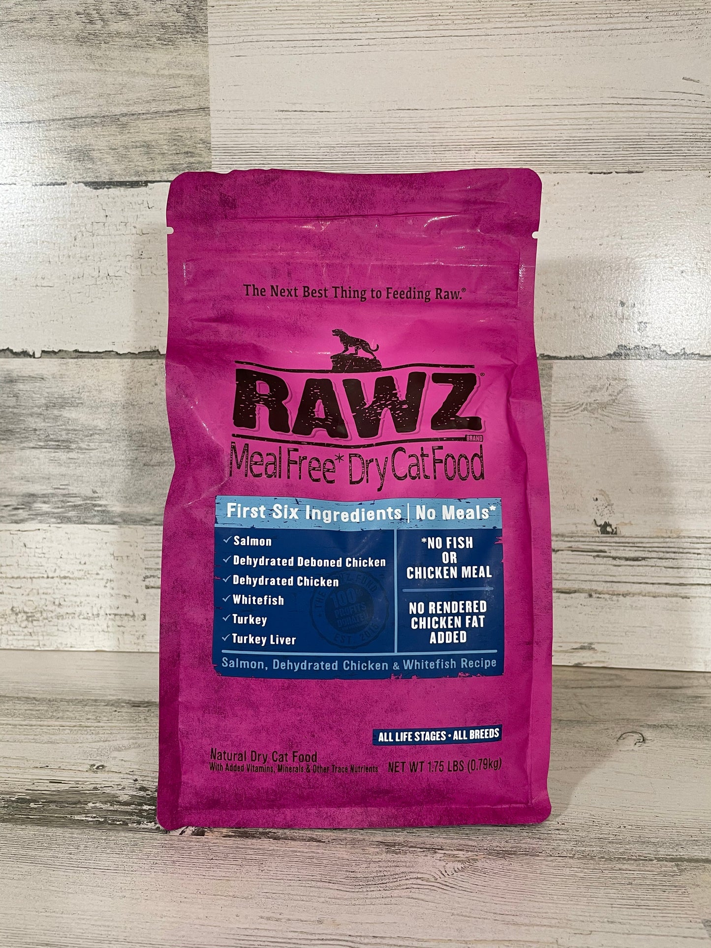 RAWZ Meal-Free Cat Food Salmon, Chicken & Whitefish