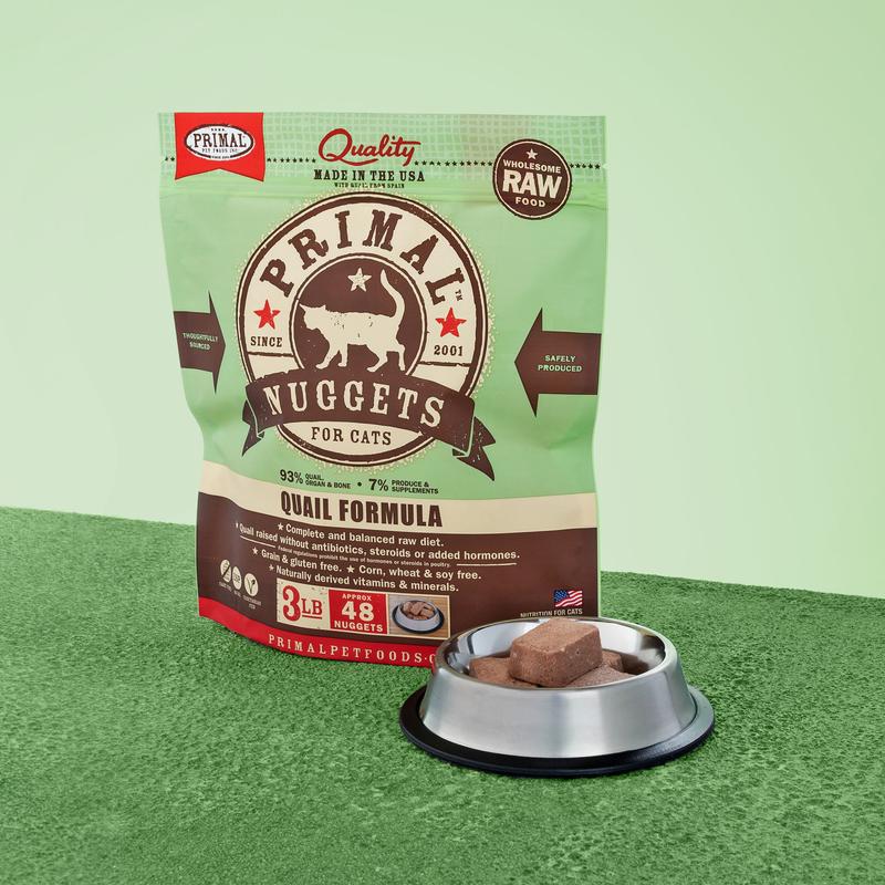 Primal Nuggets Raw Quail for Cats *SPECIAL ORDER*