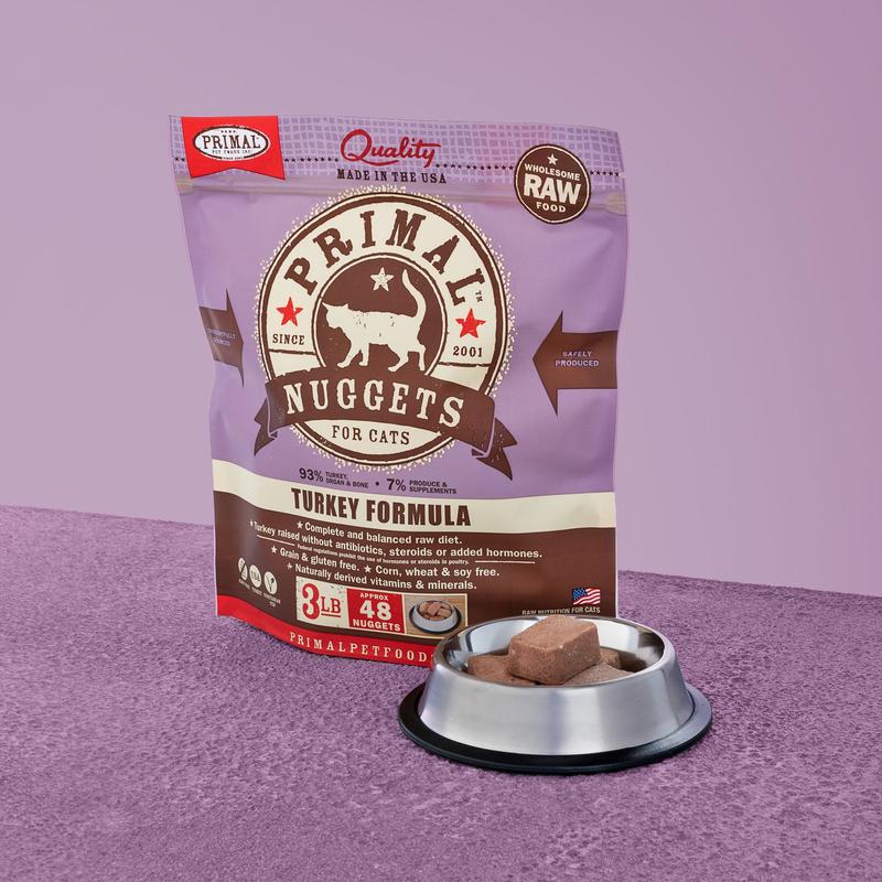 Primal Nuggets Raw Turkey for Cats *SPECIAL ORDER*