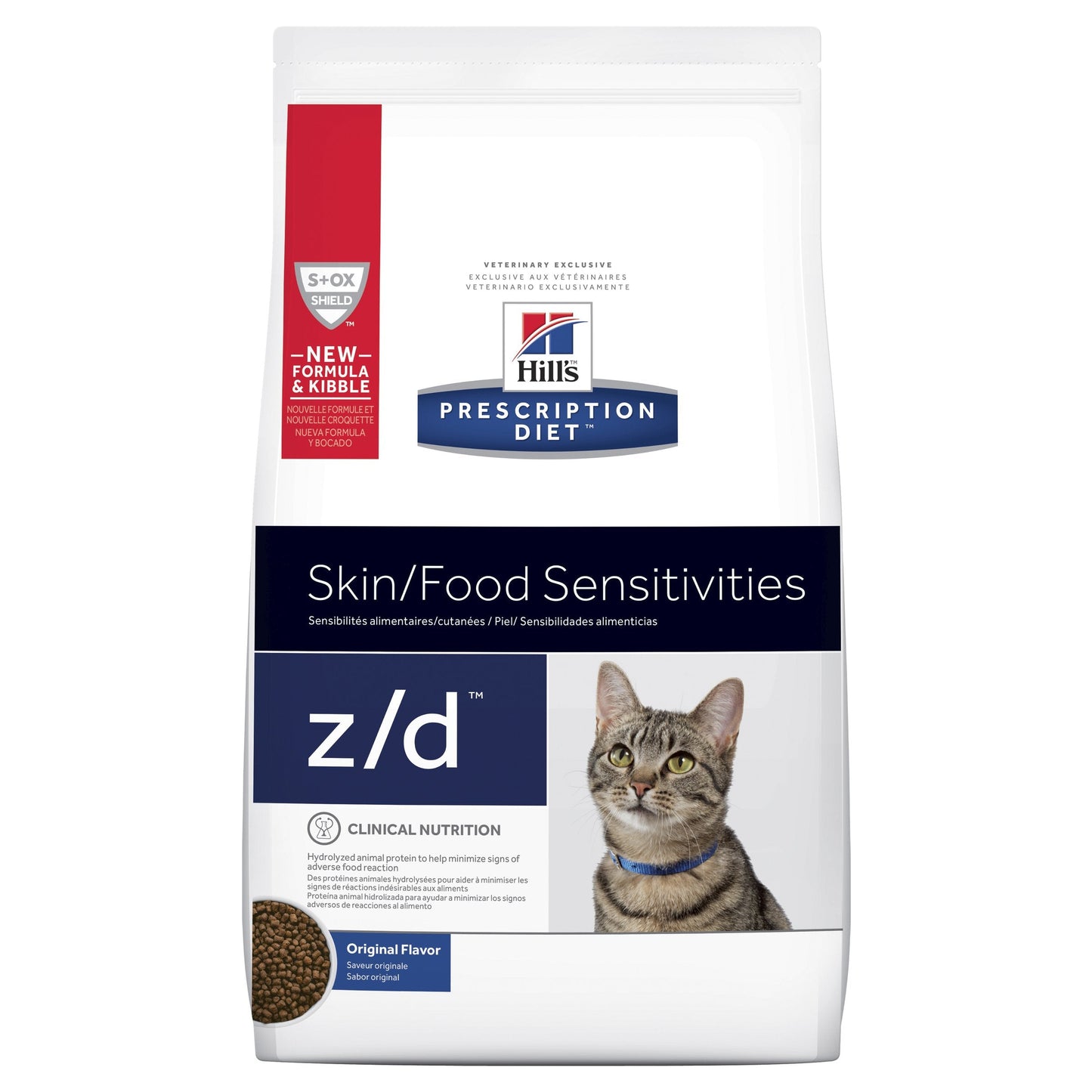 Hills Prescription Diet Cat z/d Skin/Food Sensitivities Dry Food 3.85kg