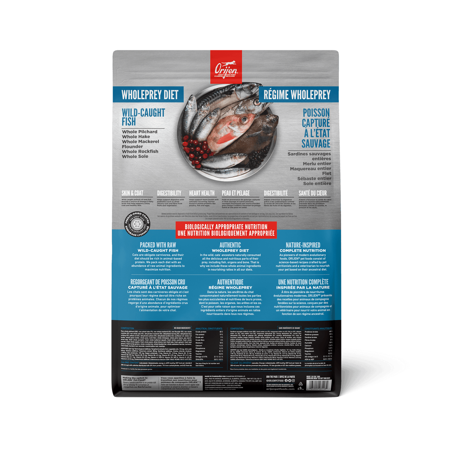 Orijen Six Fish Dry Cat Food Recipe