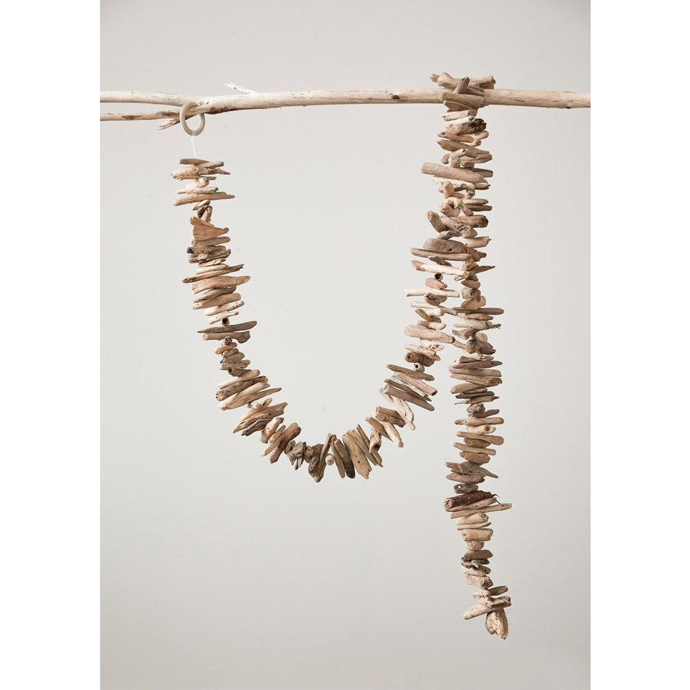 70"L Natural Driftwood Garland