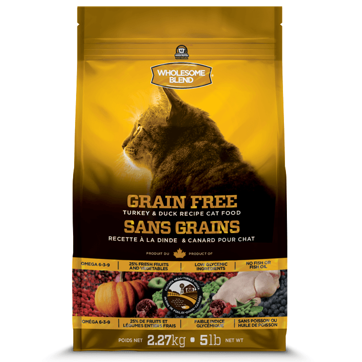 Wholesome Blend Cat Food L.I.D. Grain Free Turkey & Duck