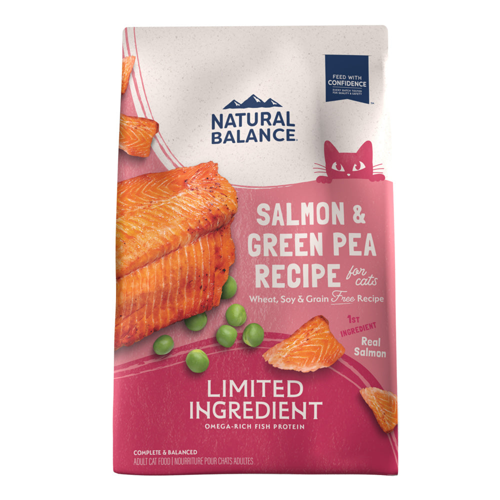 Natural Balance L.I.D. Limited Ingredient Diets Green Pea & Salmon Dry Cat Food
