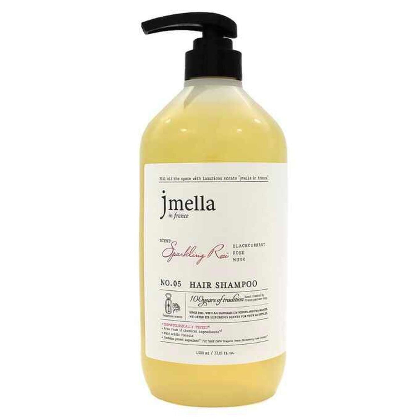 Jmella SPARKLING ROSE' HAIR SHAMPOO  500ml