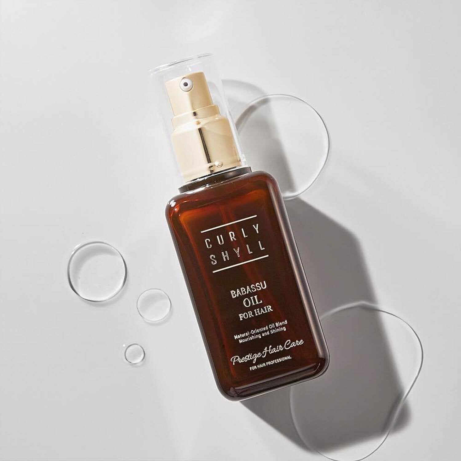 Curly Shyll (Prestige Clinic) Babassu Oil For Hair (Natural-Oriented Oil Blend, Nourishing and Shining)  100ml