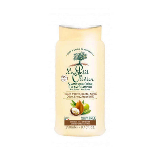 Le Petit Olivier Olive, Shea, Argan Oils Cream Shampoo - Dry & Damaged Hair 250 ml  Fixed Size