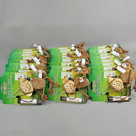 SMARTER PAW Meowijuana Organic Catnip Toy CASE OF 24! Jump 'n' Jamb Monkey Door Jamb Cat Toy (New)
