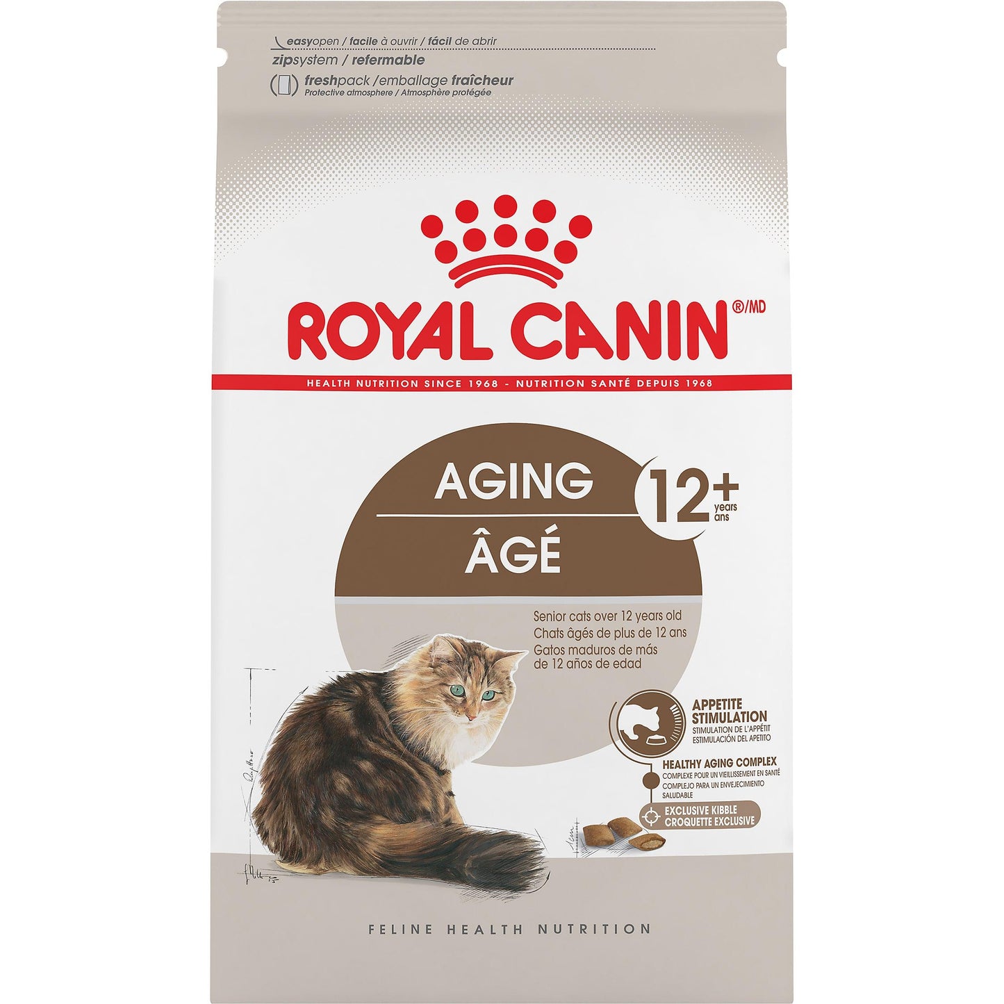 Royal Canin Aging 12+ Dry Adult Cat Food