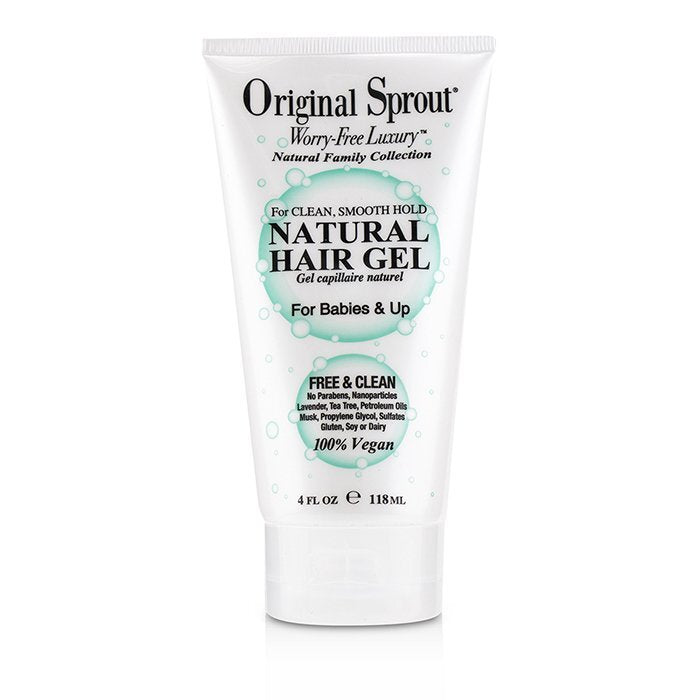Original Sprout Natural Family Collection Natural Hair Gel (For Babies & Up - Clean, Smooth Hold) 118ml/4oz