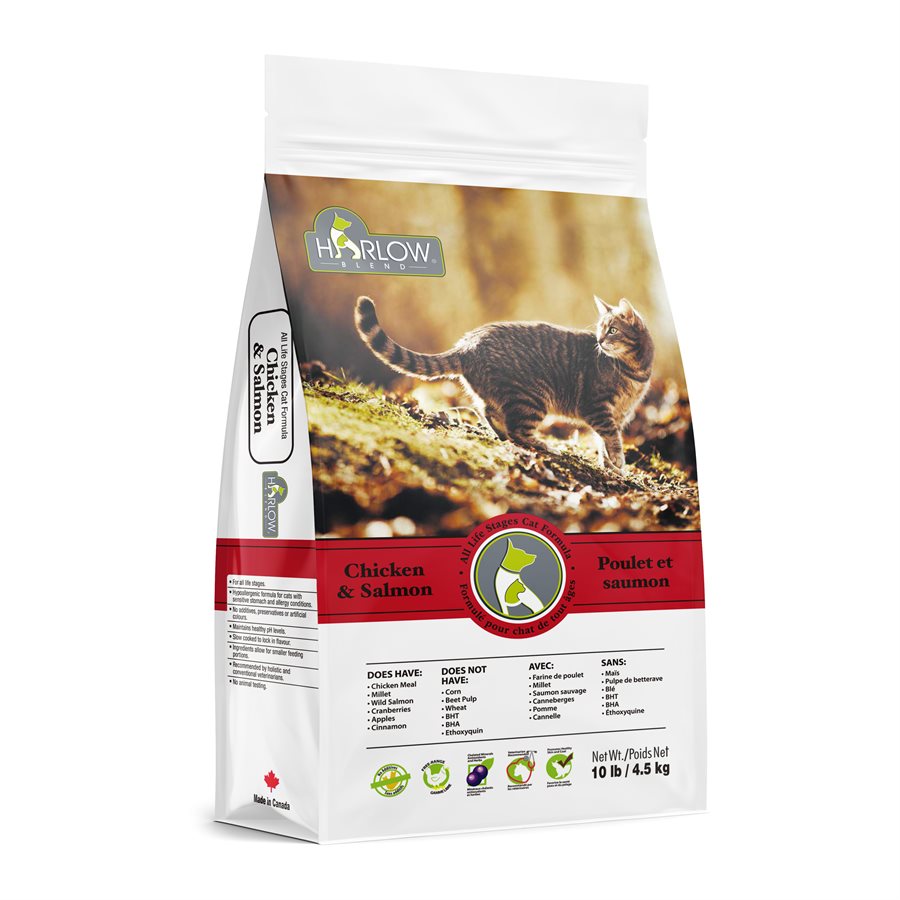 Harlow Blend Cat Food Chicken & Salmon Formula