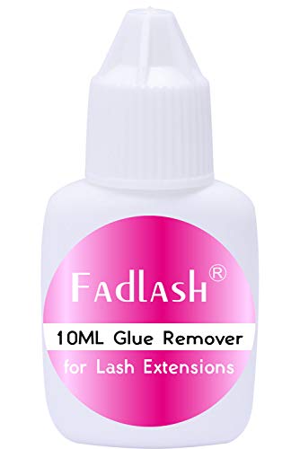 Eyelash Extension Remover Non-irritating Lash Remover for Lash Extensions Fast Action Dissolves Eyelash Remover FADLASH Eyelash Extensions Glue Remover 10ml Gel Remover for Eyelash Extensions