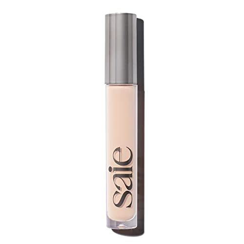 Saie Hydrabeam Concealer - Light Coverage Brightening + Hydrating Creamy Under Eye Concealer - Shade 1.5 (0.2 oz)