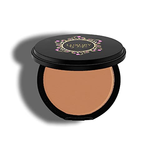 Luxury By Sofia Premium Pressed Bronzer [6 Available Shades] | Natural &Organic Skin Enhancing Ingredients | Hypoallergenic, Highly Pigmented Formula For A Youthful, Sun-Kissed Look (Sun Kissed)