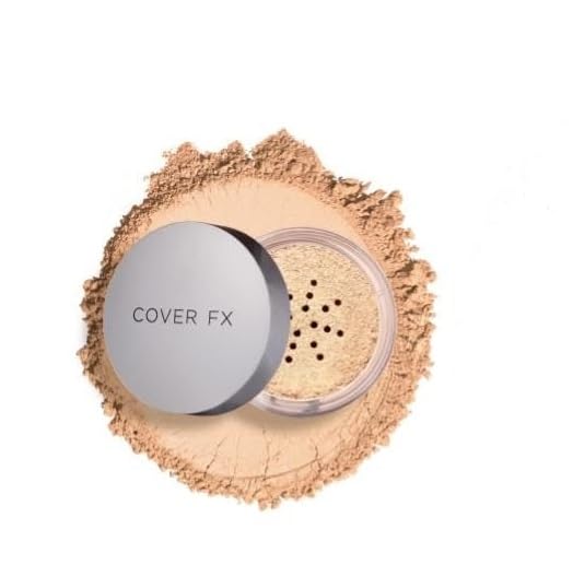 COVER FX Illuminating Setting Powder - Shade Light - Radiant Loose Makeup Finishing Powder - Lock in Makeup - Blurs Fine Lines - Full Size