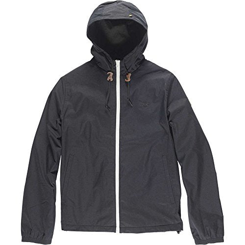 Element Men's Wolfeboro Alder Hooded Zip Jacket, Black, Large