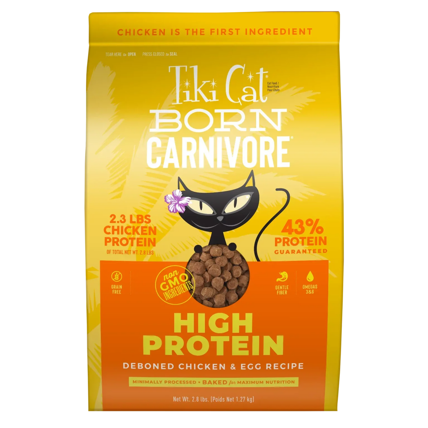Tiki Cat Born Carnivore Chicken & Egg