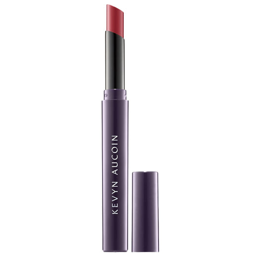 Kevyn Aucoin Unforgettable Lipstick, Bloodroses color with Cream finish: Intense color plus slim design with a weightless formula allows for a precise application for a makeup novice or expert.