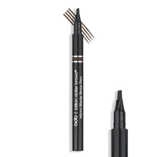 Billion Dollar Brows The Microblade Effect: Brow Pen, Create Natural Eyebrows, Fill in Brows, Taupe