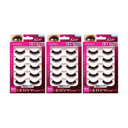 i.Envy by Kiss Eye Lash Value Pack #KPEM12 (3 PACK)