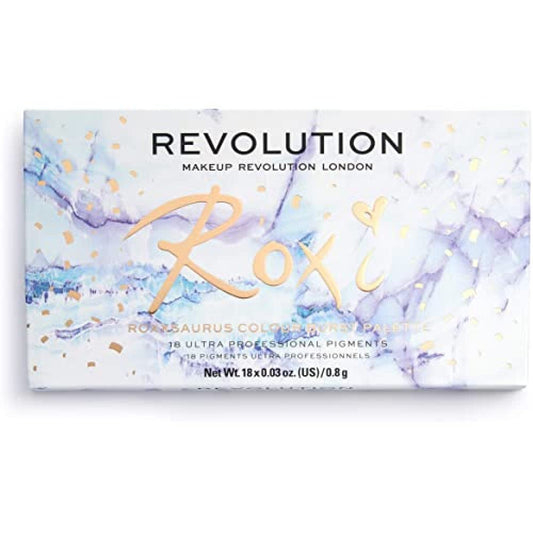 Makeup Revolution Eyeshadow Palette, x Roxxsaurus Colour Color Burst