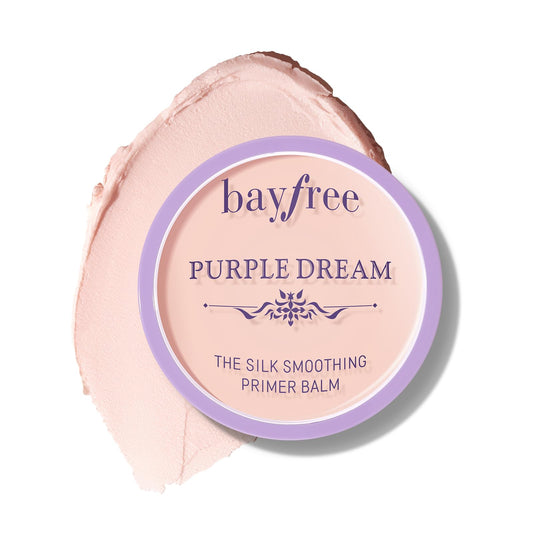 bayfree Silk Smoothing Primer Balm, Poreless Primer for Smooth & Flawless Skin, Long Lasting, Soft Texture, Matte Finish, Fills in Pores and Fine Lines, 0.35 oz