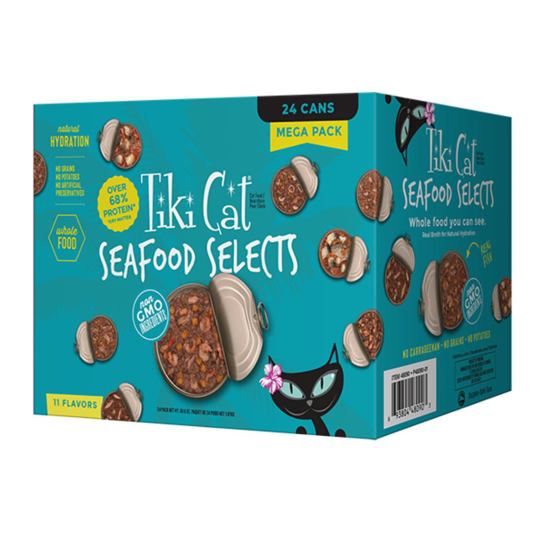 Tiki Pet Cat Fish Favorites Pate 2.8Oz