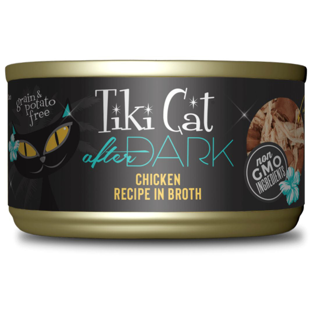Tiki Pet Cat After Dark Pate Chicken 2.8Oz Multipack